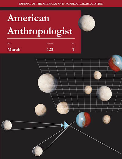 cover - grid with different spheres, American Anthropologist