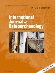 cover -different ypes of bone fragments, International Journal of Osetoarchaeology