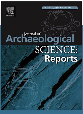 cover -outline of old vase, Journal of Archaeological Science Reports