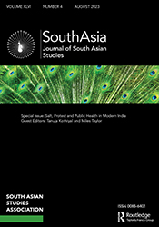 cover - peacock feathers, South Asia, Journal of South Asian Studies