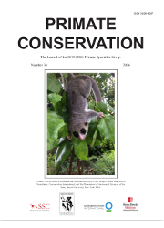 cover - Loris primate in tree