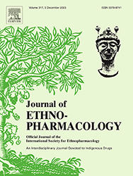 cover - tree with sculpture of head, Journal of Ethno-Pharmacology