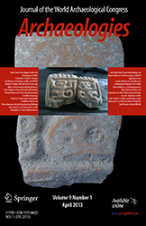 cover - stone carving, Archaeologoies