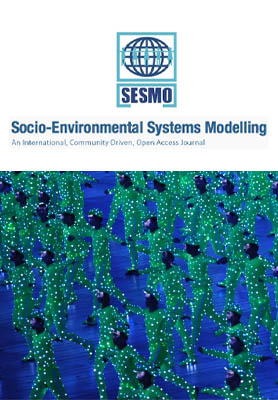 cover - group of people in flourescent body suits, socio-environmental systems modeling